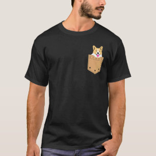 T-shirt Corgi Dans Votre Pochette Pour Animal