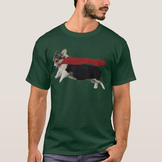 T-shirt Corgi de Gallois de Pembroke (Devant)