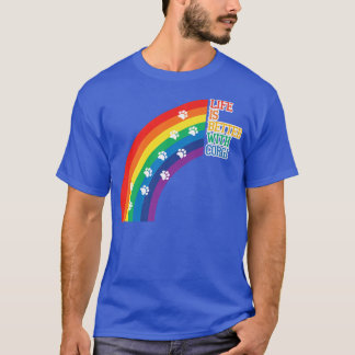 T-shirt Corgi Dit Que La Vie Est Meilleure Avec Corgi Dog-