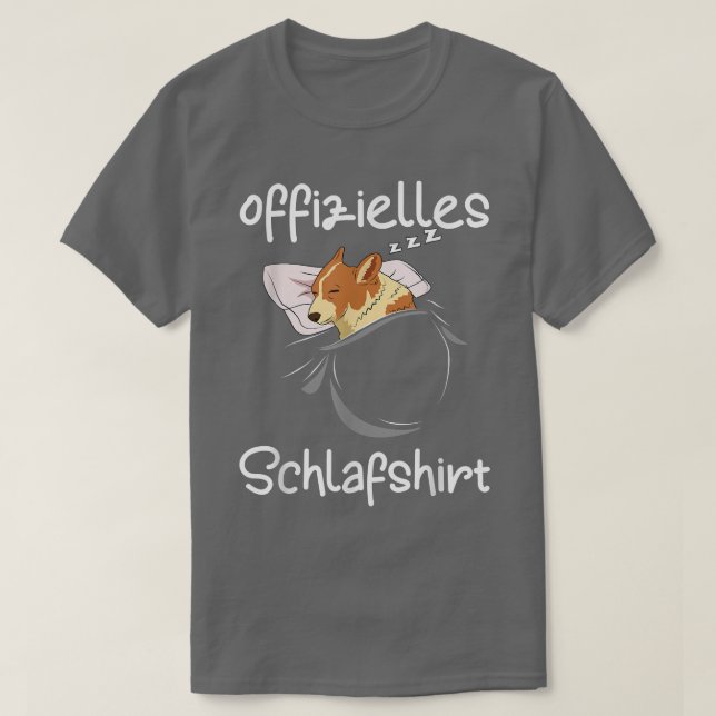 T-shirt Corgi Dog Pyjamas  (Design devant)