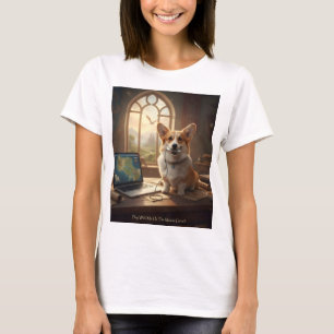 T-shirt Corgi et Souris