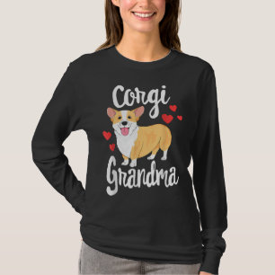 T-shirt Corgi femmes filles chiot amant chien grand-mère c