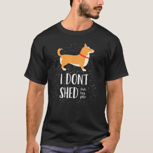 T-shirt Corgi I Ne Partage Pas Que Corgi Parties scintilla