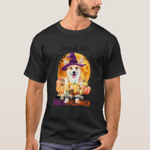 T-shirt Corgi Juste Une Fille Qui Aime Les Chiens Et Hallo