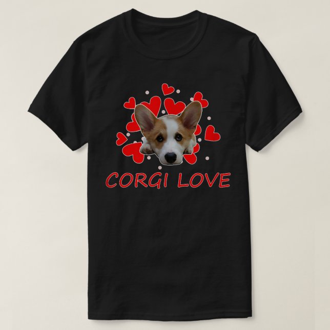 T-shirt Corgi Lote Mignonne Funny Pembroke Welsh Corgi Pup (Design devant)