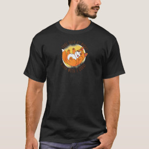 T-shirt Corgi Lover Se Sent En Sécurité La Nuit Dormir Ave