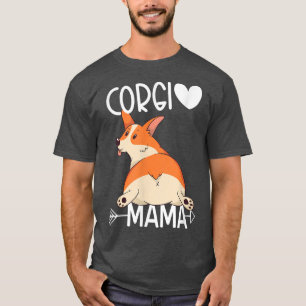 T-shirt Corgi Maman Corgi Mama Cute Corgi