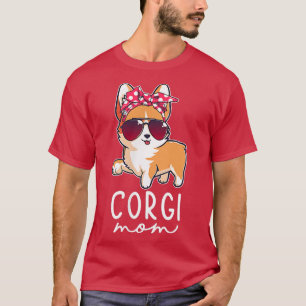 T-shirt Corgi Maman Funny Chien Maman Femmes Corgi Lover M