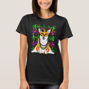 T-shirt Corgi Masque