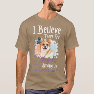 T-shirt Corgi mignon Amoureux des chiens Tee Je Crois Qu'I