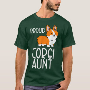 T-shirt Corgi Pembroke Lover Fier Corgi Tante