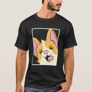 T-shirt Corgi Selfie Animal Self Portrait Chien