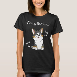 T-shirt Corgi T Derp Étalé