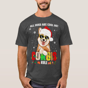 T-shirt Corgi Tous Les Chiens Sont Cool Mais Corgis Règle 
