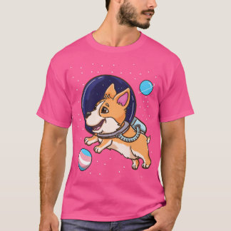 T-shirt Corgi transgenre dans l'espace Trans Pride1335