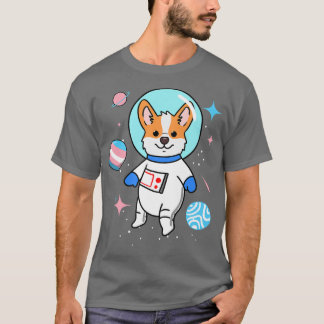 T-shirt Corgi transgenre dans l'espace Trans Pride 1334