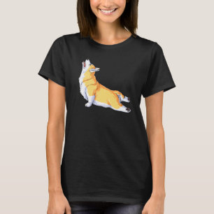 T-shirt Corgi Yoga Femmes Namaste Méditation Spirituelle C