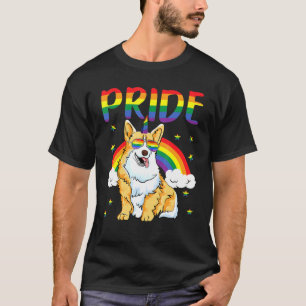 T-shirt Corgicorn Unicorn Corgi Pride Lgbt Arc-en-ciel