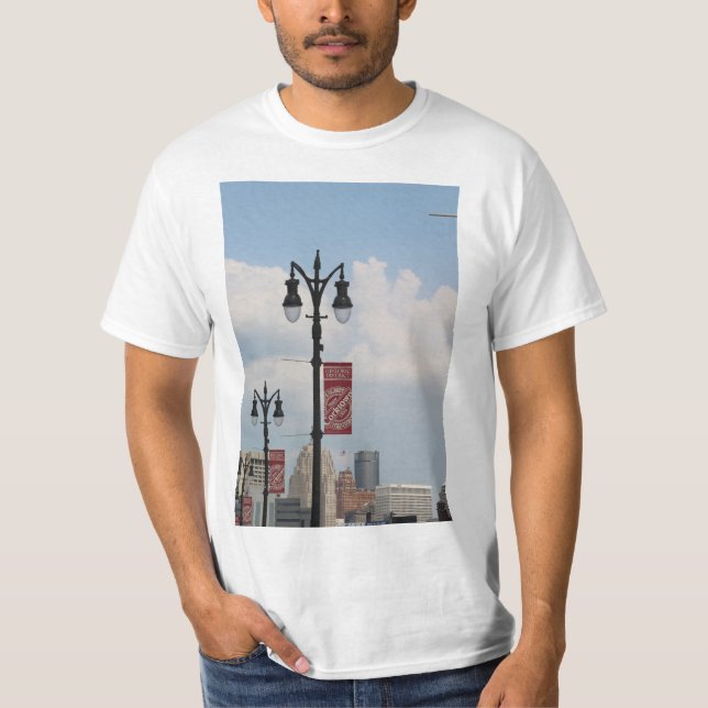 T-shirt Corktown, chemise de Detroit, Michigan (Devant)