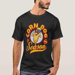 T-shirt Corn Chien Carnival Nourriture Fried Corndog Lover