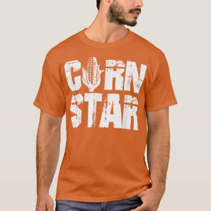T-shirt Corn Star Agricole de maïs en détresse Agriculture