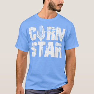 T-shirt Corn Star Distressed Corn Farmers Farming