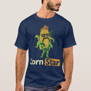 T-shirt Corn Star Funny Farmer Mème
