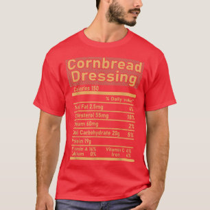 T-shirt Cornbread Dressing Nutrition Fiches Famille Thanks