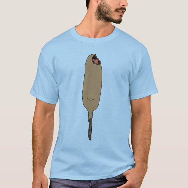 T-shirt Corndog heureux (Devant)