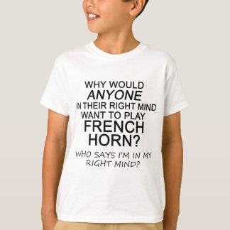T-shirt Corne française droite