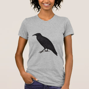 T-shirt Corneille noire