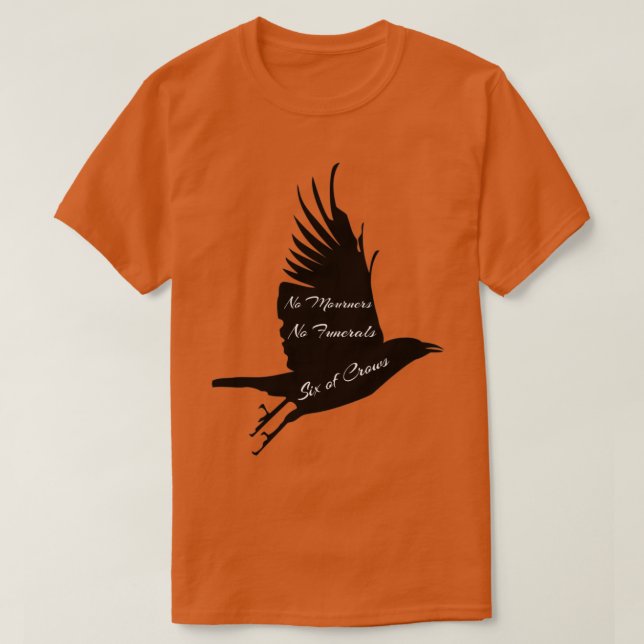 T-shirt Corneille Pas de deuil Pas de funérailles (Design devant)