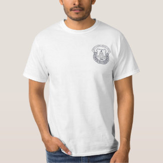 T-shirt Cornemuses de police de capitol des USA