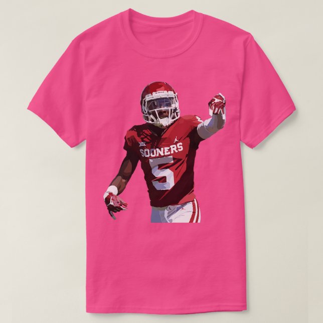 T-shirt Cornes vers le bas Brown (Design devant)