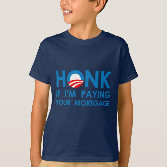 T-shirt CORNEZ SI je PAYE VOTRE HYPOTHÈQUE (Devant)