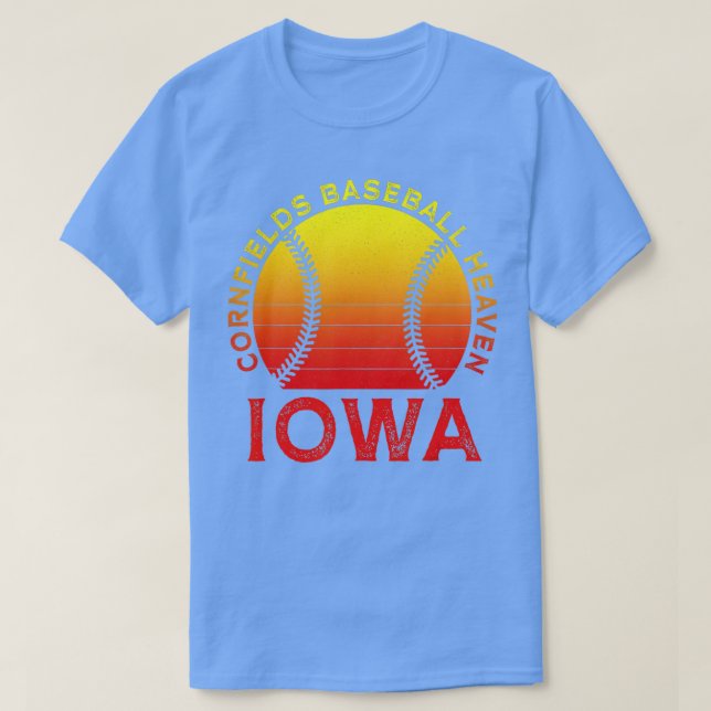 T-shirt Cornfields Baseball Heaven Iowa Hawaii Costumé (Design devant)