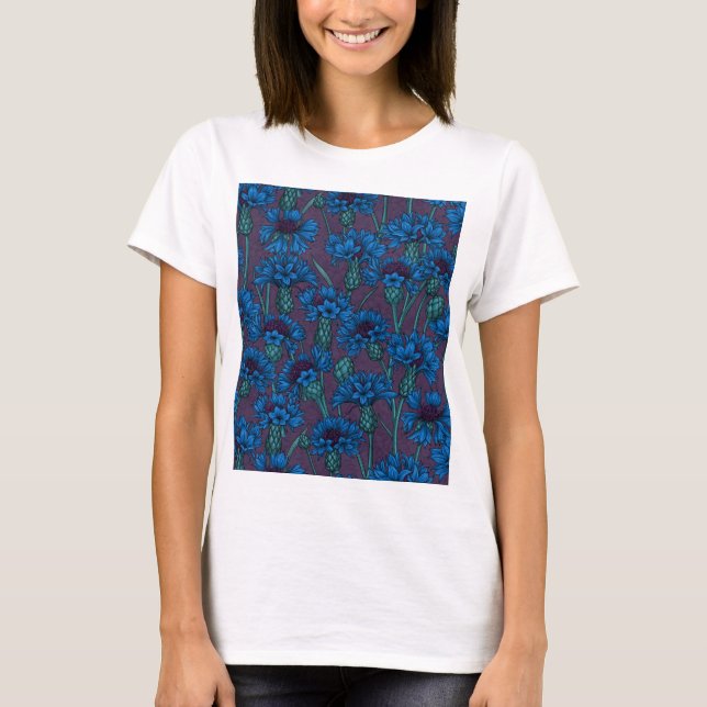 T-shirt Cornflowers (Devant)
