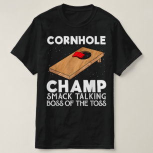 T-shirt Cornhole Champ Smack Talking Patron Du Jeu Amusant