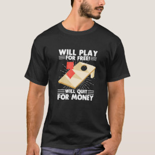 T-shirt Cornhole Corn Hole Party Bags Jeu Boire