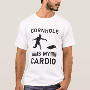 T-shirt Cornhole est mon Cardio - Cornhole