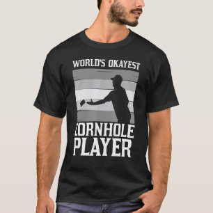 T-shirt Cornhole For Men Femme Bean Bag Joueurs De Jeu Jeu
