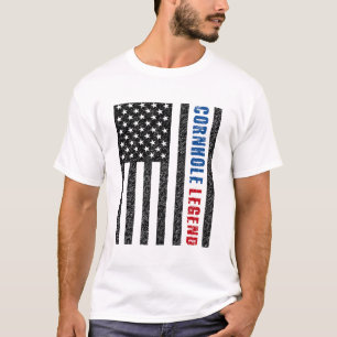 T-shirt Cornhole Legend USA