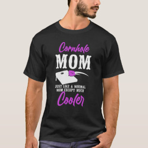 T-shirt Cornhole Team Bean Joueur de sac Champ Maman Cornh