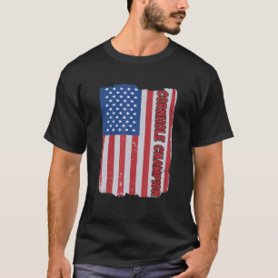 T-shirt Cornhole Trophée Champion Bean Bag Joueur Cornhole