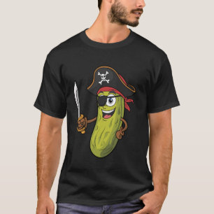 T-shirt Cornichon à l'aneth de pirate