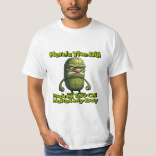 T-shirt Cornichon Vieux Grincheux Voici Le Dill