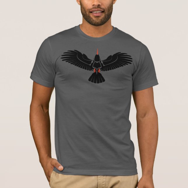 T-shirt cornouaillais de Chough (Devant)