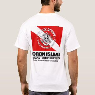 T-shirt Coron Island (meilleures épaves)