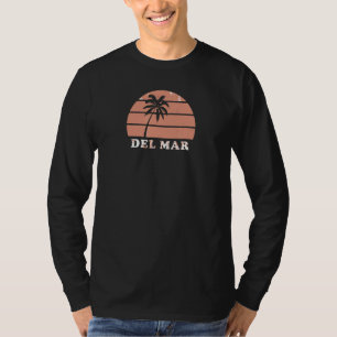 T-shirt Corona Del Mar Ca Vintage les années 70 Retro Thro