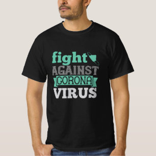 T-shirt Corona - Lutte contre le virus Corona